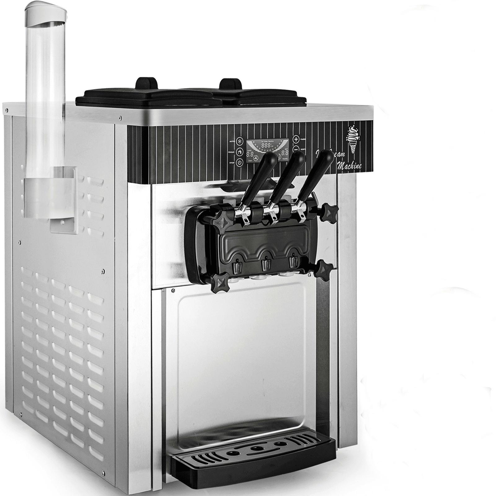 Машина для приготовления мороженого Vevor с PK дисплеем 2200W (777099012)