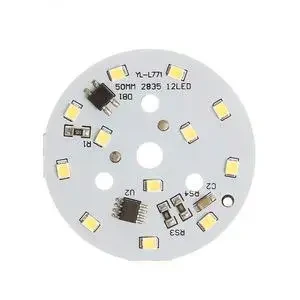 Модуль світлодіодний DIY SMD 7 Вт 220V для ремонту стельового світильника 50 мм 3000К