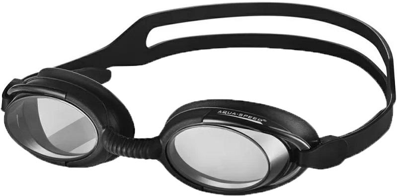 Очки для плавания Aquaspeed Malibu 008-07 Черный (5908217629074)