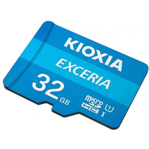 Карта пам'яті Kioxia MicroSDHC 32GB UHS-I Class 10 Exceria R100MB/s (LMEX1L032GG2) + SD-адаптер - фото 3