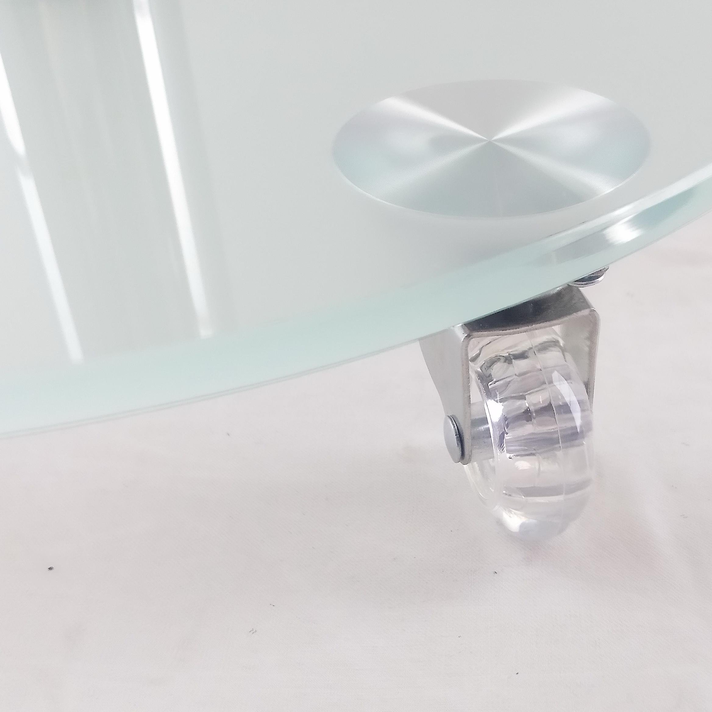 Стол журнальный стеклянный Commus Bravo Standart K sss-chr60 Белый (444410230) - фото 7 Стол журнальный стеклянный Commus Bravo Standart K sss-chr60 Белый (444410230) - фото 7