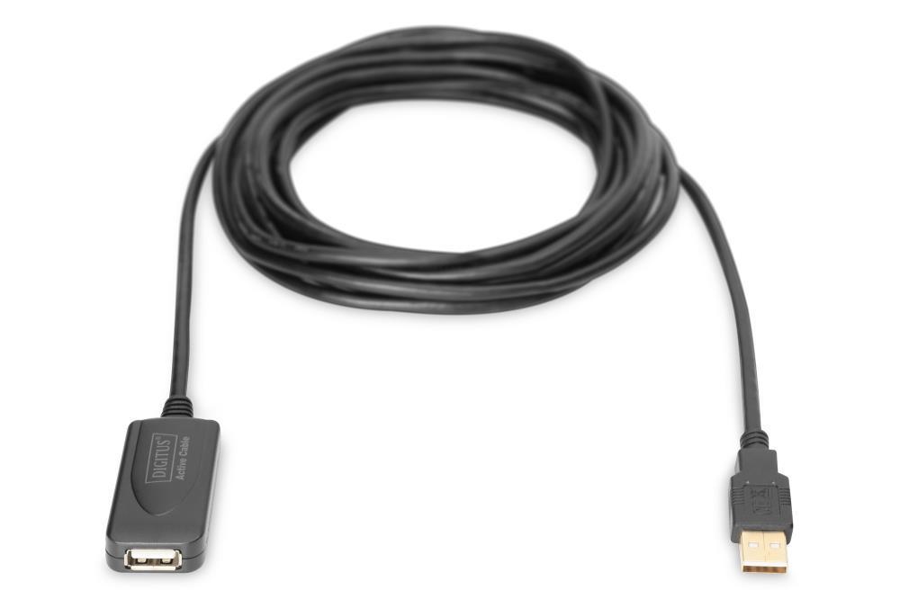 Кабель активний Assmann USB 2.0 5 M DA-70130-4 Black - фото 4 Кабель активний Assmann USB 2.0 5 M DA-70130-4 Black - фото 4
