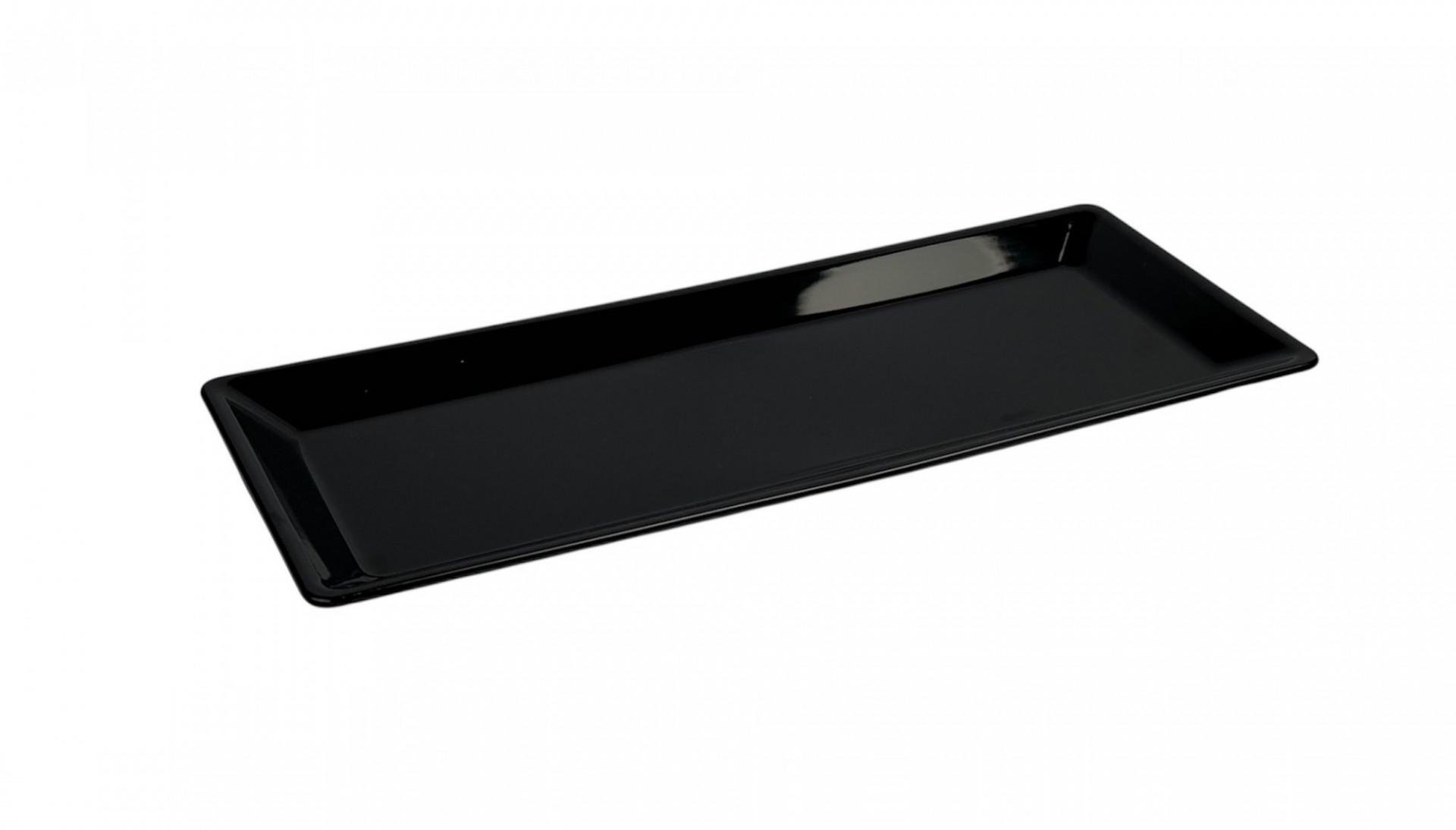 Поднос One Chef из поликарбоната 34х14 см Черный (29546917)