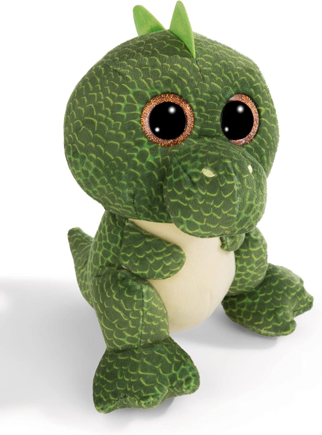 М’яка іграшка NICI Glubschis Dino Xert плюшевий динозавр Тиранозавр Рекс 25 см Зелений