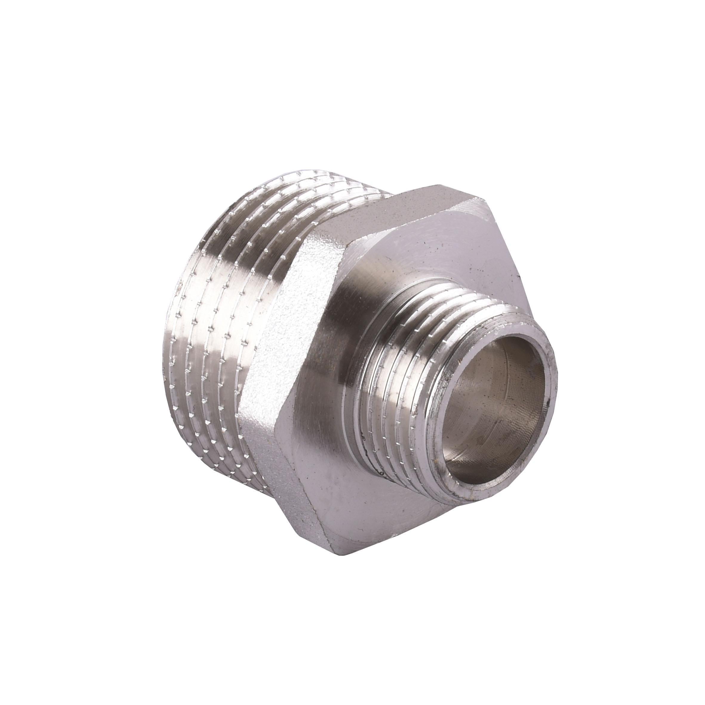 Ниппель Solomon 1/2″х1″ ЗЗ 8208 N Никель (000022188) Ниппель Solomon 1/2″х1″ ЗЗ 8208 N Никель (000022188)