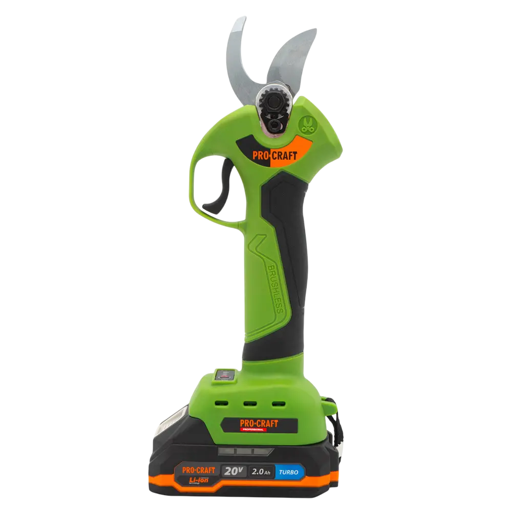 Секатор аккумуляторный бесщеточный ProCraft ES28Li с 1 аккумулятором и зарядным устройством с кейсом