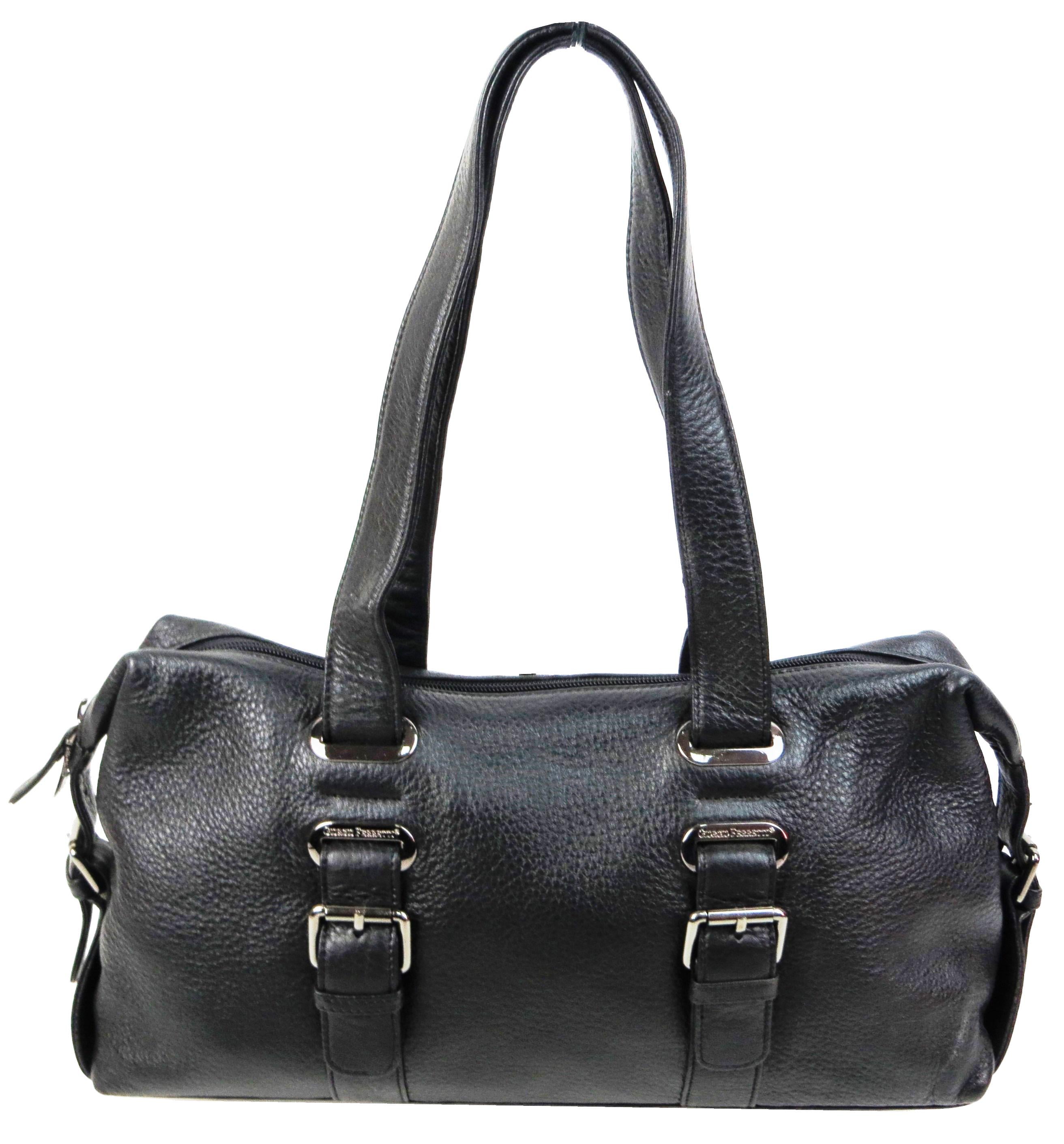 Сумка женская Giorgio Ferretti кожаная Черный (30852LW1)
