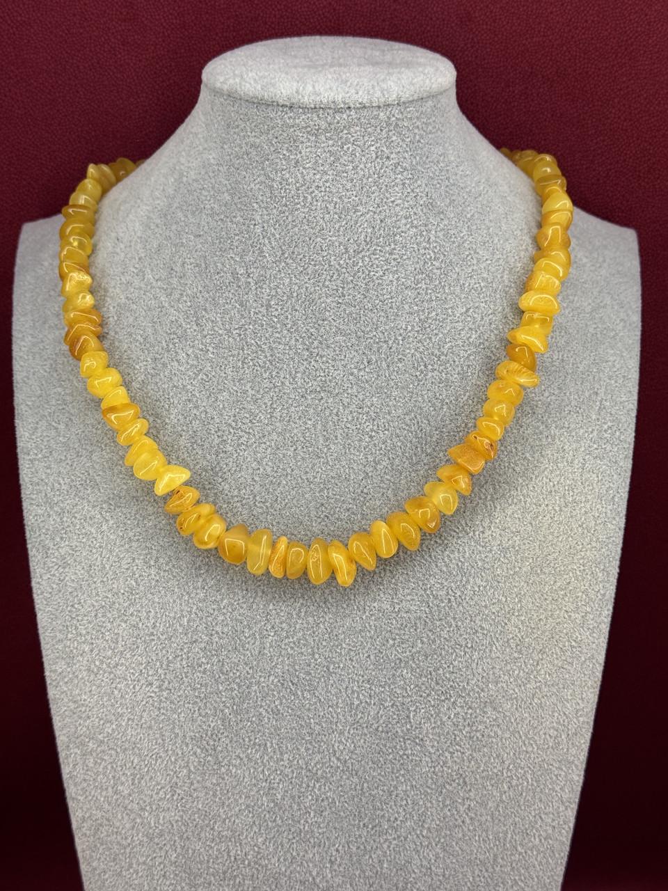 Бусы из янтаря лечебные 49 см (н-756)