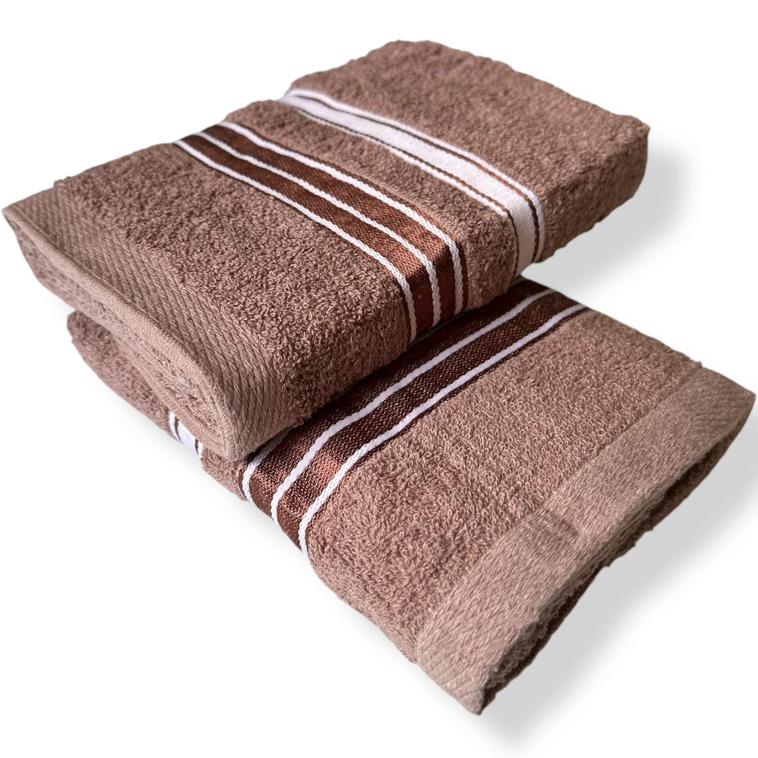 Рушник махровий Koloco 50x100 см Мокко (550-92-2) - фото 3 Рушник махровий Koloco 50x100 см Мокко (550-92-2) - фото 3