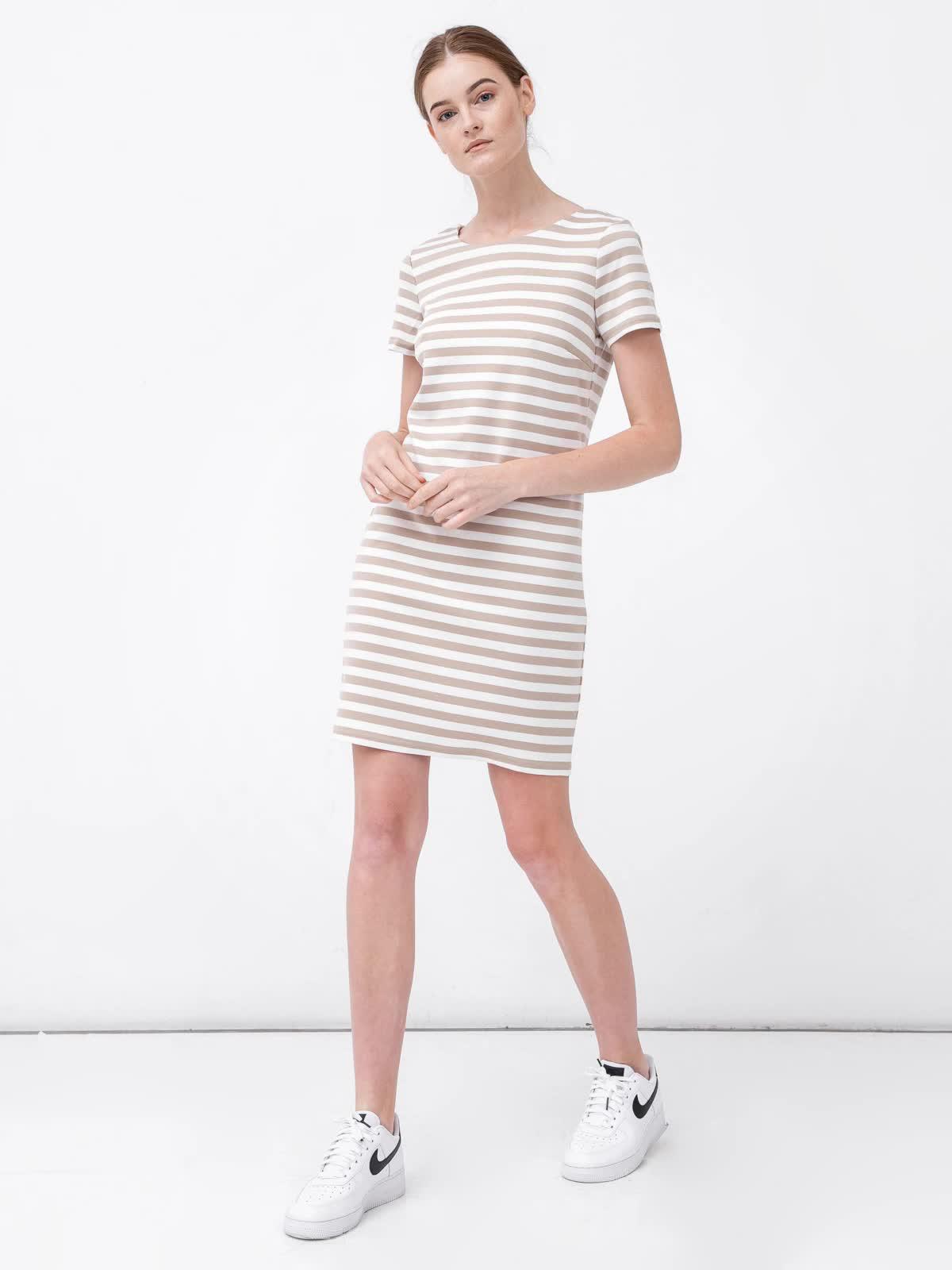 Сукня Vila S Бежевий (14032604b51) - фото 2 Сукня Vila S Бежевий (14032604b51) - фото 2