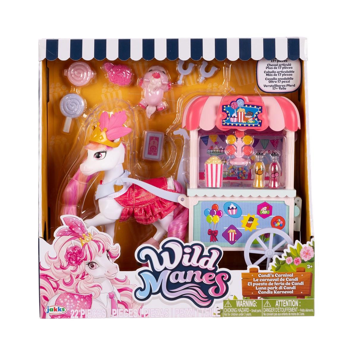 Ігровий набір Wild Manes Карнавал конячки Кенді (21955439)