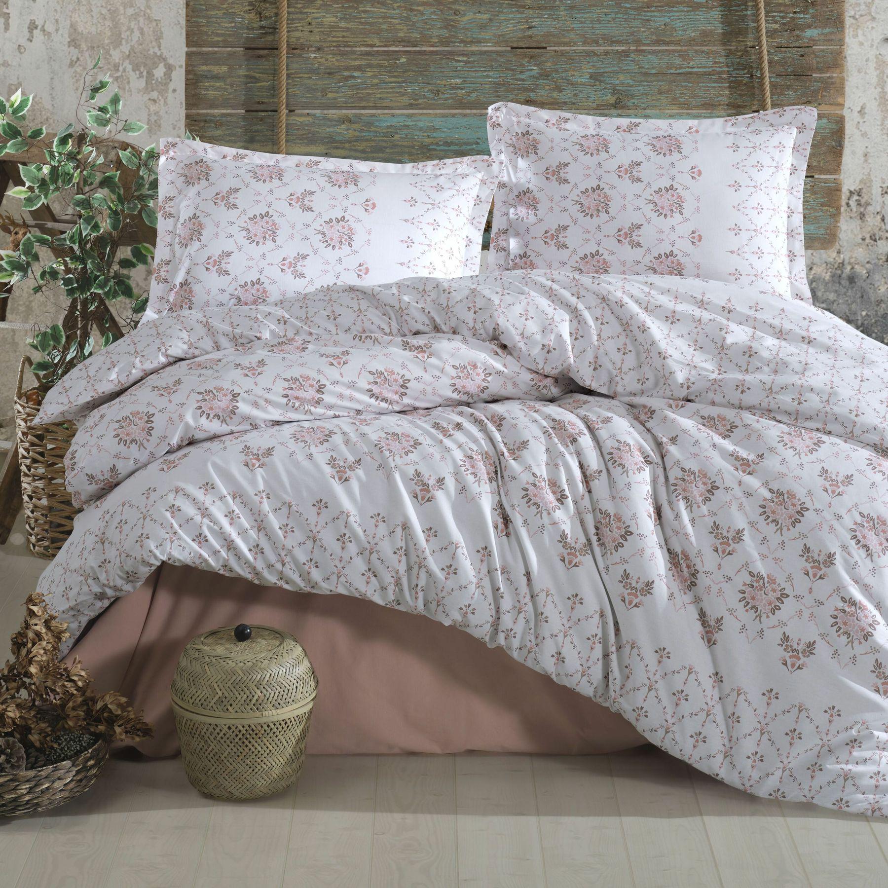 Комплект постельного белья Clasy Krista v1 pudra ранфорс евро (2000022283383)