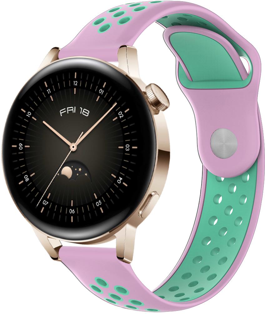 Ремінець Sport для Huawei Watch GT3 42 мм Turquoise Pink (26248-50) Ремінець Sport для Huawei Watch GT3 42 мм Turquoise Pink (26248-50)