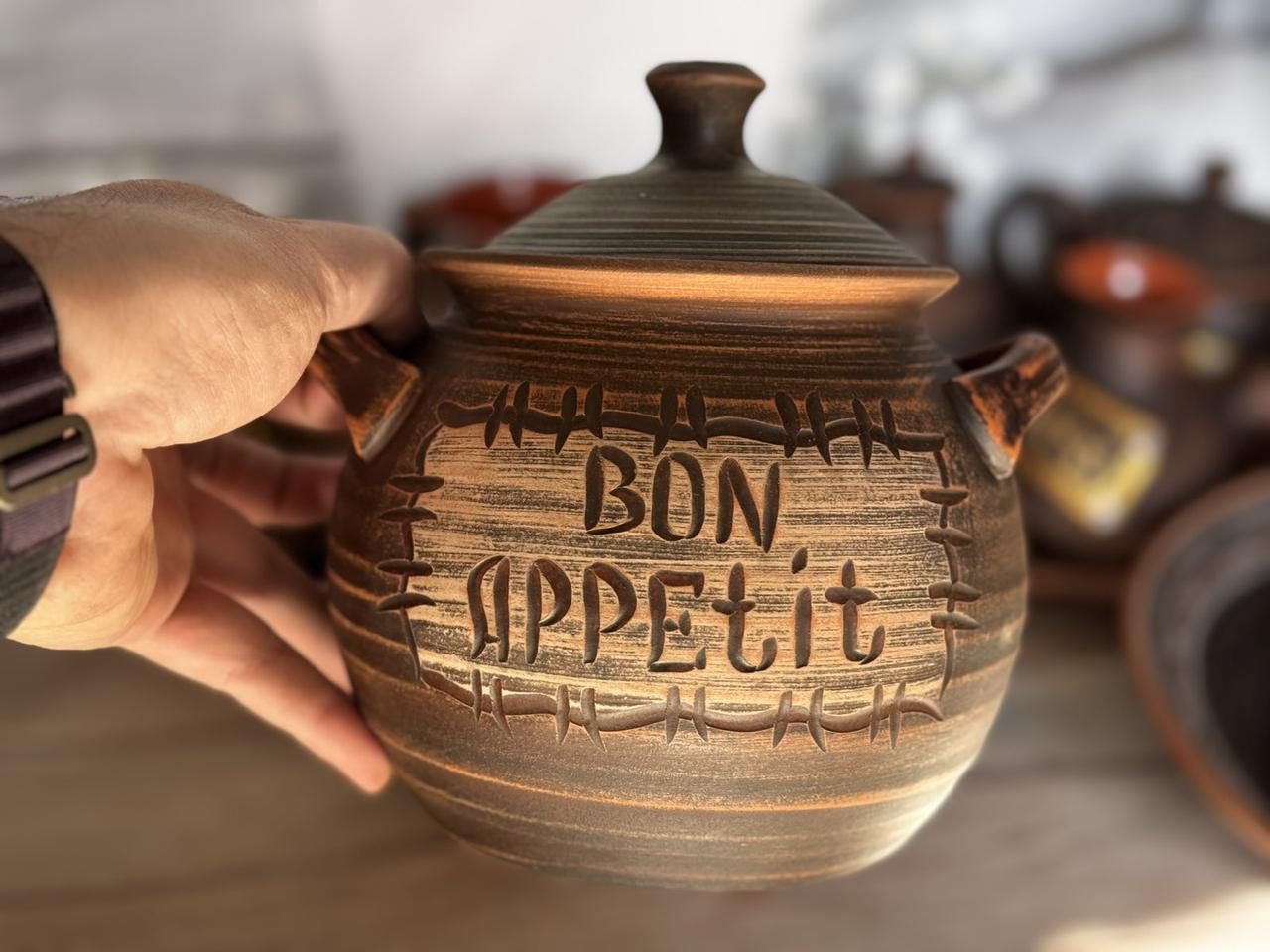 Супник глиняный Bon Appetit 1,5 л (2571567823) - фото 3 Супник глиняный Bon Appetit 1,5 л (2571567823) - фото 3