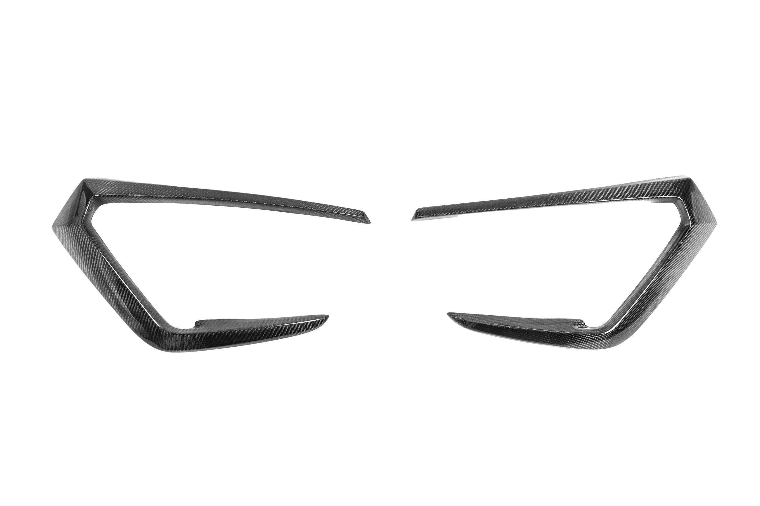 Накладки на задний бампер DDCarbon для Lamborghini Urus карбон (138374)