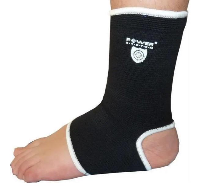 Бандажи на голеностоп Power System PS-6003 Ankle Support пара L Black (PS-6003_L_Black) - фото 7