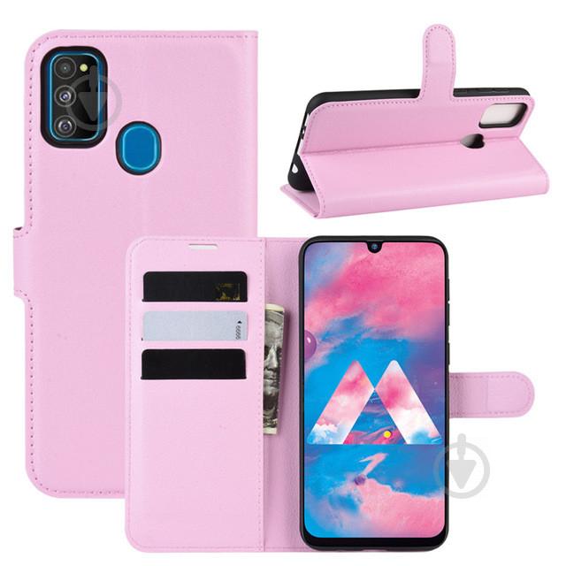 Чохол-книжка Litchie Wallet Samsung M307 Galaxy M30s Pink (arbc6402) - фото 2