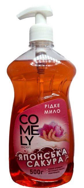 Мыло жидкое Comely Японская Сакура 500 г (11552) Мыло жидкое Comely Японская Сакура 500 г (11552)