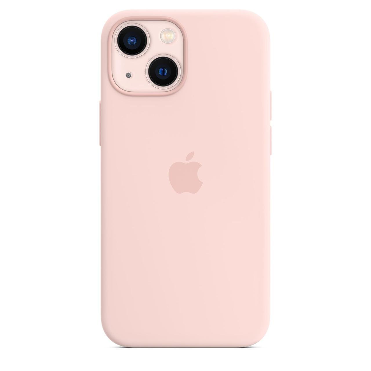 Силіконовий чохол накладка Apple Silicone Case with MagSafe for iPhone 13, Chalk Pink (HC) - фото 4