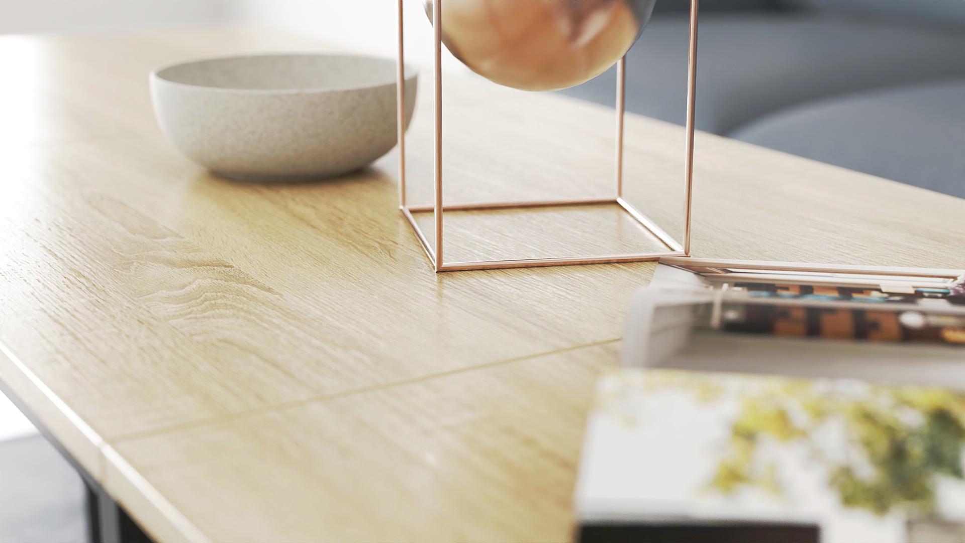 Стол журнальный трансформер Ferrum-decor Куб Комбо металл/ДСП 16 мм 650x540x532x500 мм Черный/Дуб Сонома (FRD-105153) - фото 11