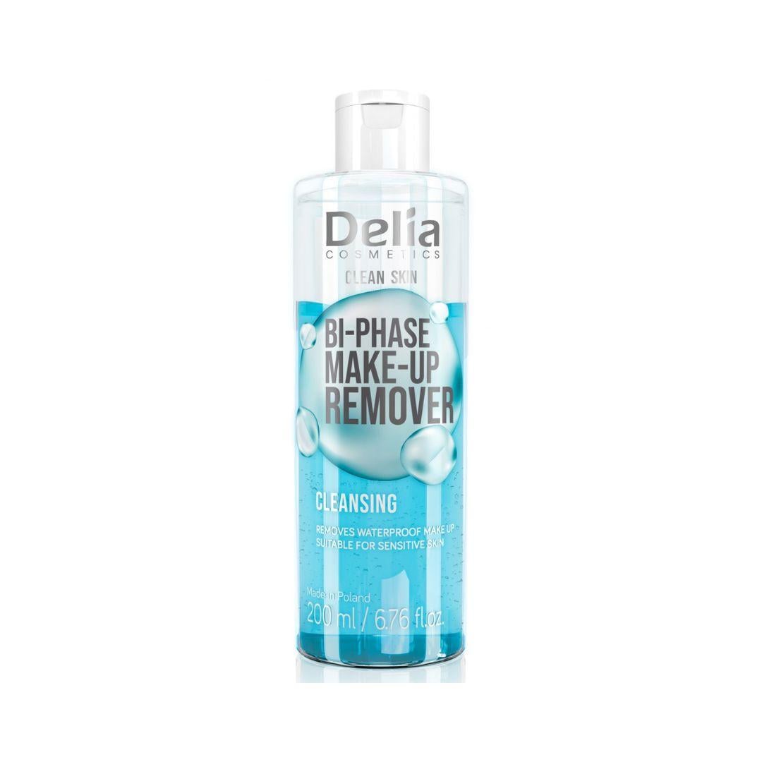 Засіб для зняття макіяжу двофазний Delia Cosmetics Clean Skin 200 мл