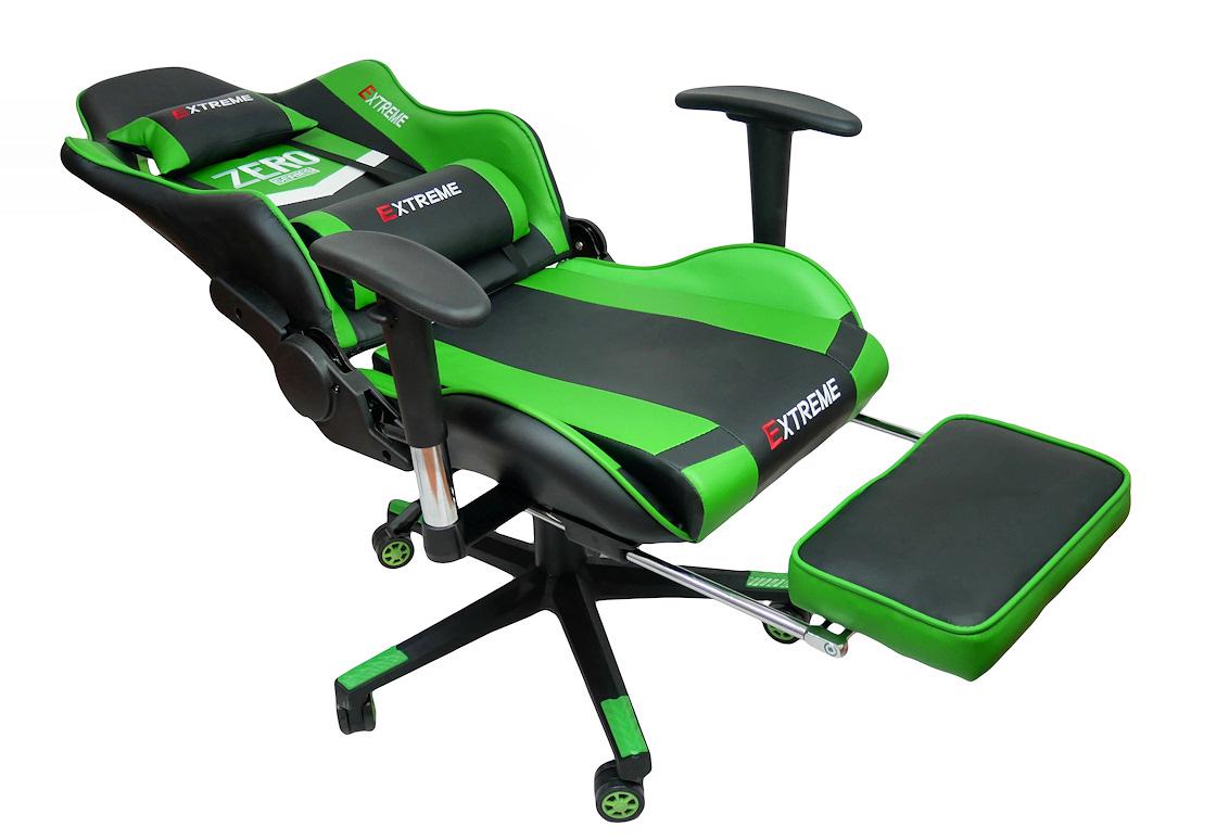 Кресло компьютерное геймерское Extreme Zero Черный/Зеленый (10629786) - фото 13 Кресло компьютерное геймерское Extreme Zero Черный/Зеленый (10629786) - фото 13