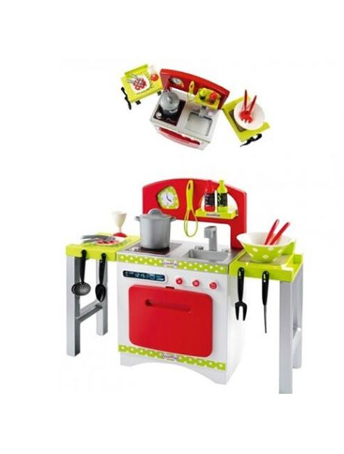 Дитячий ігровий набір Ecoiffier Кухня Chef-Cook для дівчинки (1739) - фото 3 Дитячий ігровий набір Ecoiffier Кухня Chef-Cook для дівчинки (1739) - фото 3