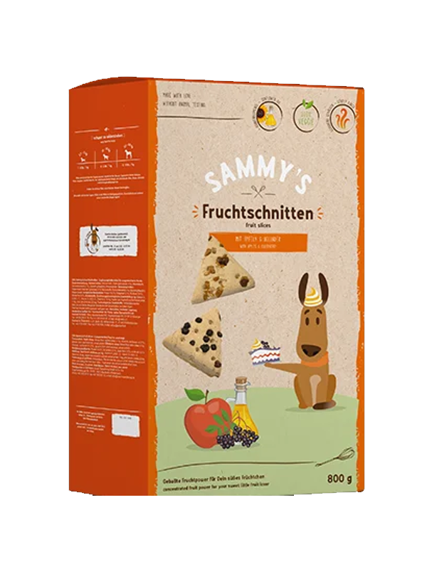 Лакомства для собак Bosch Sammy's Фруктовые слайсы 0,8 кг