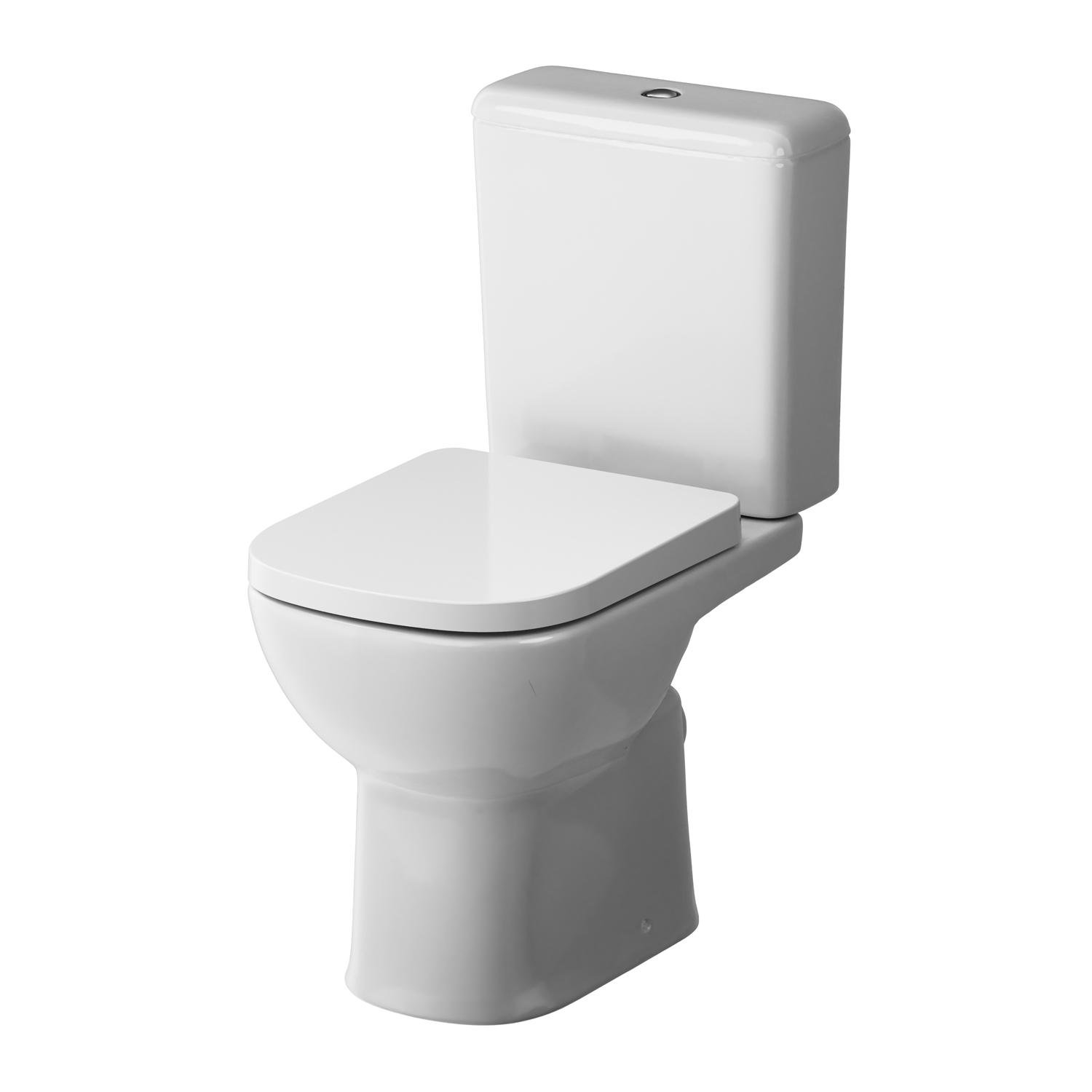 Унитаз-компакт AquaSpin AM.PM Sunny с сиденьем микролифт (CLA8900SC)