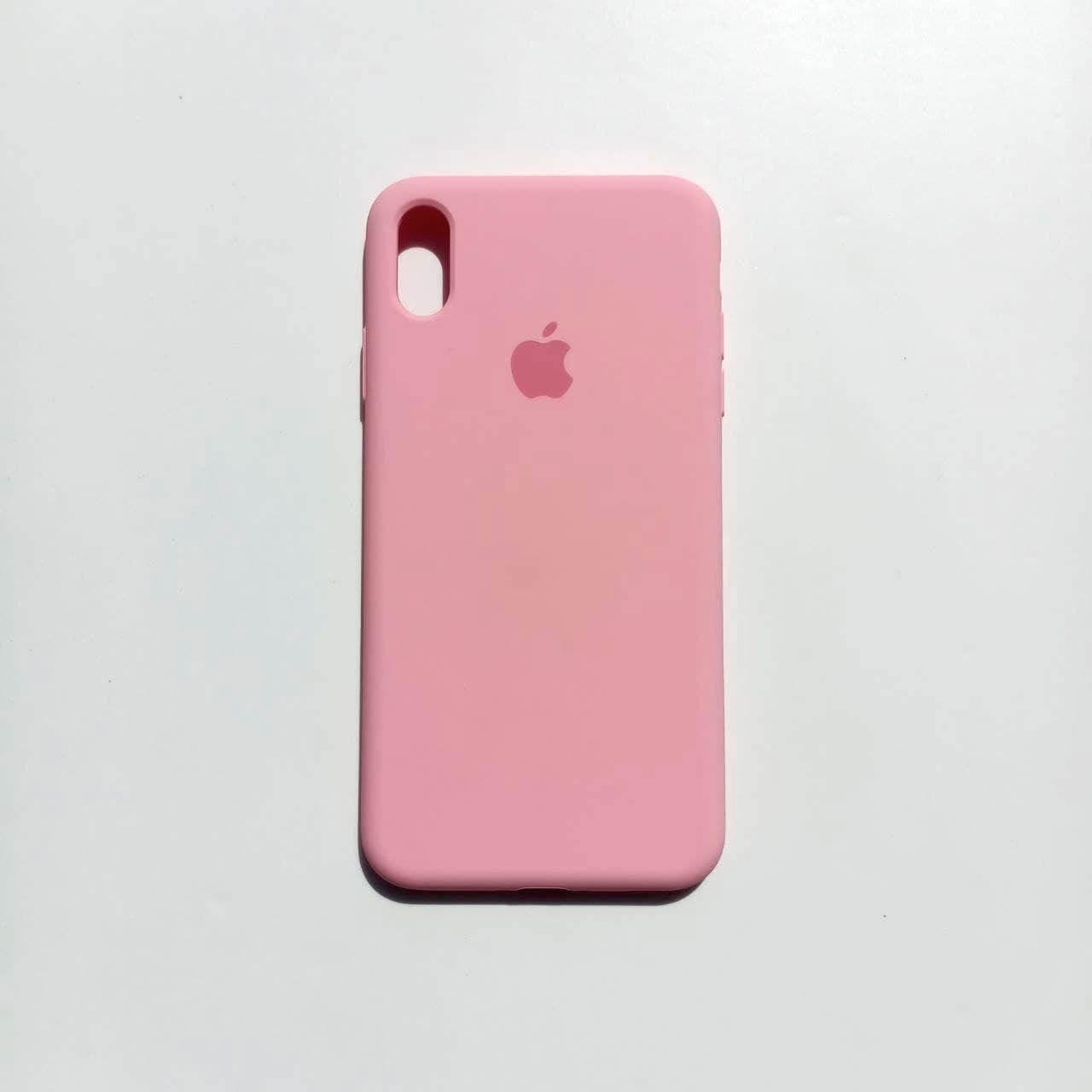 Чехол Silicone Case для Apple iPhone XS Max Rose Pink