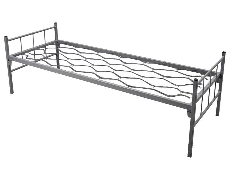 Кровать Kompred OL655 одноместная металлическая на пружине 1900х700 мм (1805563218) Кровать Kompred OL655 одноместная металлическая на пружине 1900х700 мм (1805563218)