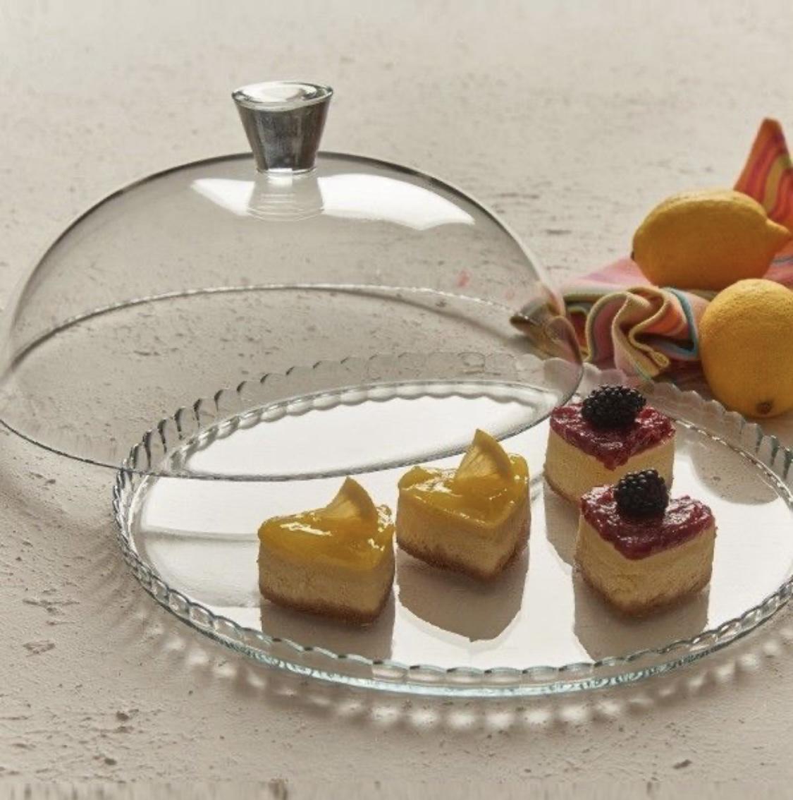 Блюдо скляне з кришкою Pasabahce 32 см Прозорий (PS-95198) - фото 2