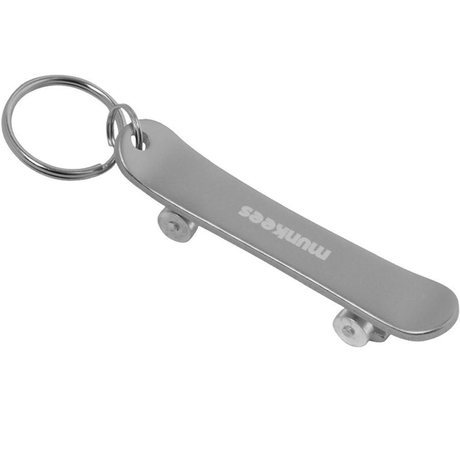 Брелок-открывашка Munkees 3425 Skateboard S Grey