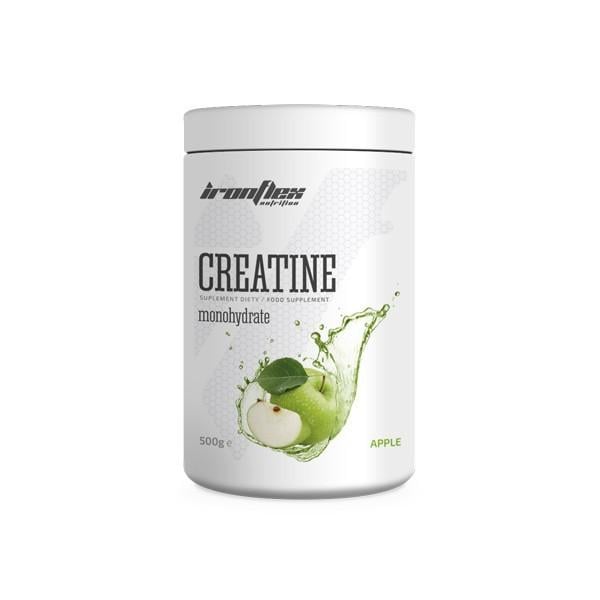 Креатин моногідрат IronFlex Nutrition Creatine Monohydrate 500 г Apple