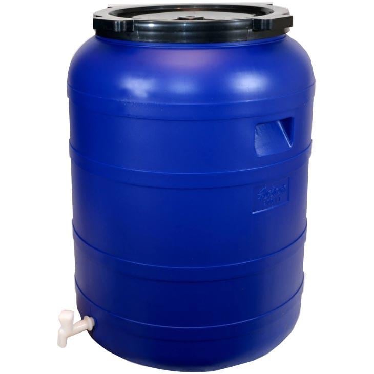 Бочка с краном Sterk B200R низкая 200 л пищевой пластик (334031)