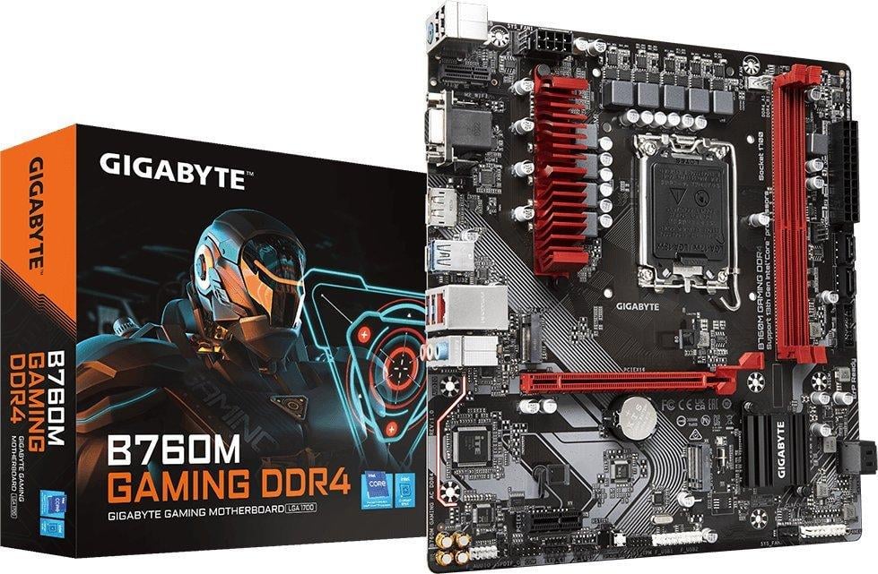 Материнська плата Gigabyte B760M GAMING DDR4 (463288)