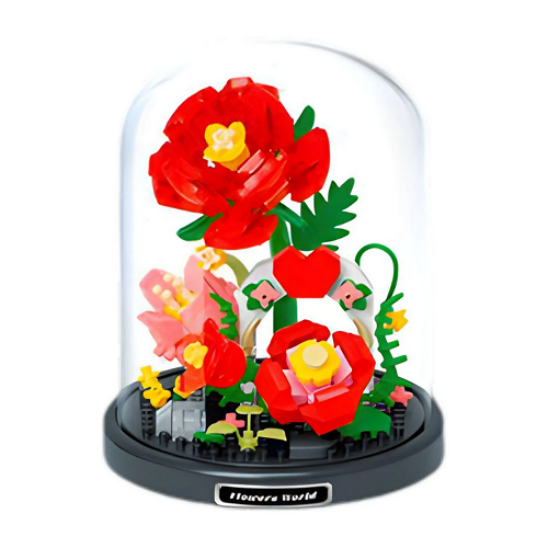 Набір-конструктор "Квітка в колбі" 16485-4 197 деталей