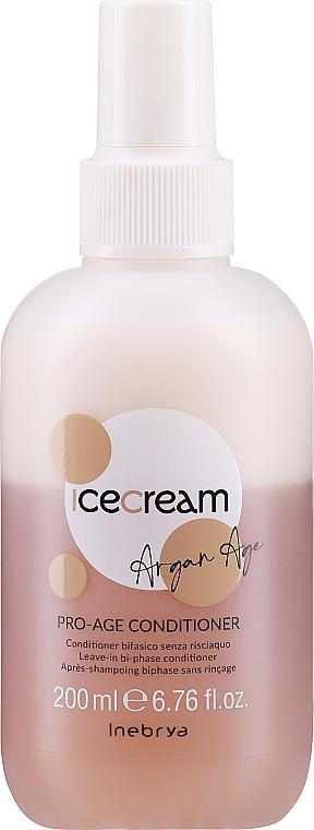 Спрей-кондиционер с аргановым маслом Inebrya Ice Cream Pro Age 2-Phase Conditioner Argan Oil 200 мл