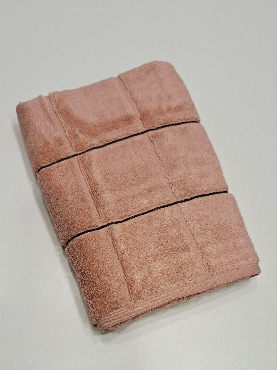 Полотенце для лица махровое Cestepe Microcotton Premium 50x90 см Пудровый (1843)