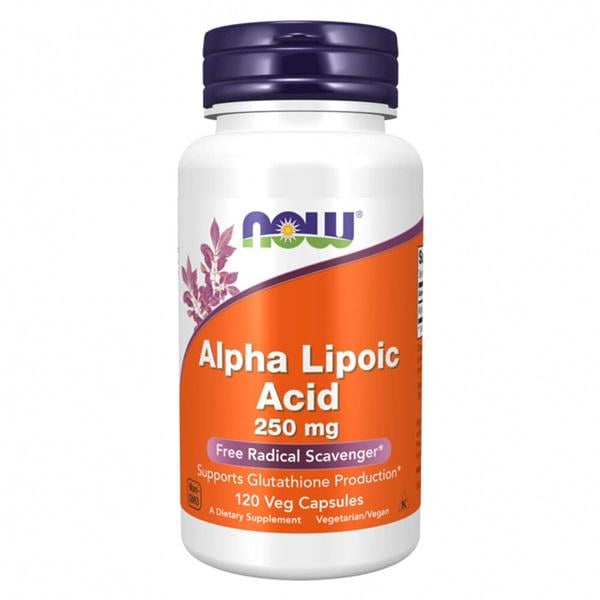 Альфа-липоевая кислота NOW Foods Alpha Lipoic Acid 250 mg 120 Veg Caps Альфа-липоевая кислота NOW Foods Alpha Lipoic Acid 250 mg 120 Veg Caps