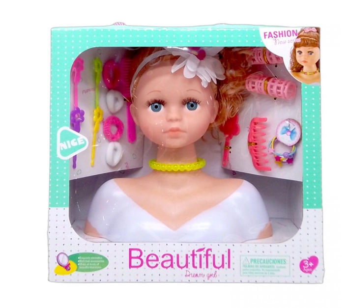 Лялька-манекен для зачісок Dream girl MIC MY771-1/2/3 руда дитяча