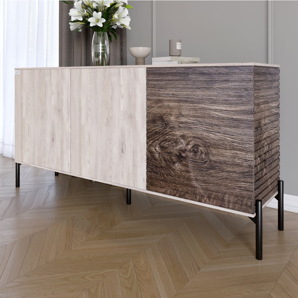 Комод Lion Грей 154x38x76,5 см Самоа Дымчатый/Дерево (LION-041786) Комод Lion Грей 154x38x76,5 см Самоа Дымчатый/Дерево (LION-041786)