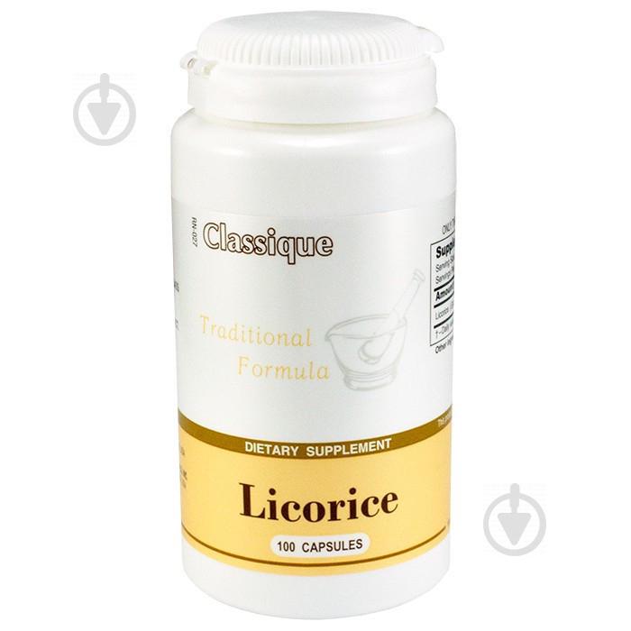Отхаркивающий препарат Licorice Santegra 100 капсул