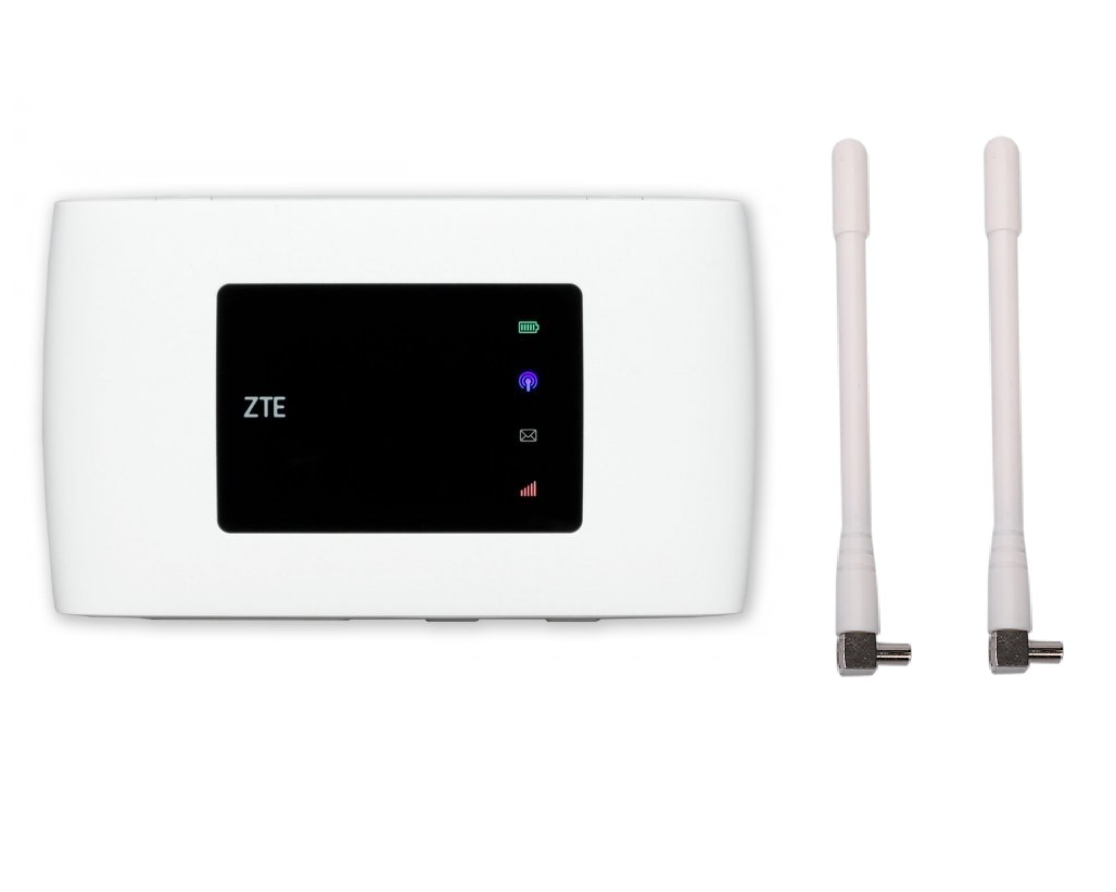 Wi-Fi-роутер мобільний ZTE MF920U LTE з антенами 5 дБм Білий (22774734)