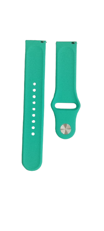 Ремешок для часов силиконовый 20х175 мм Spearmint green (3202) - фото 2