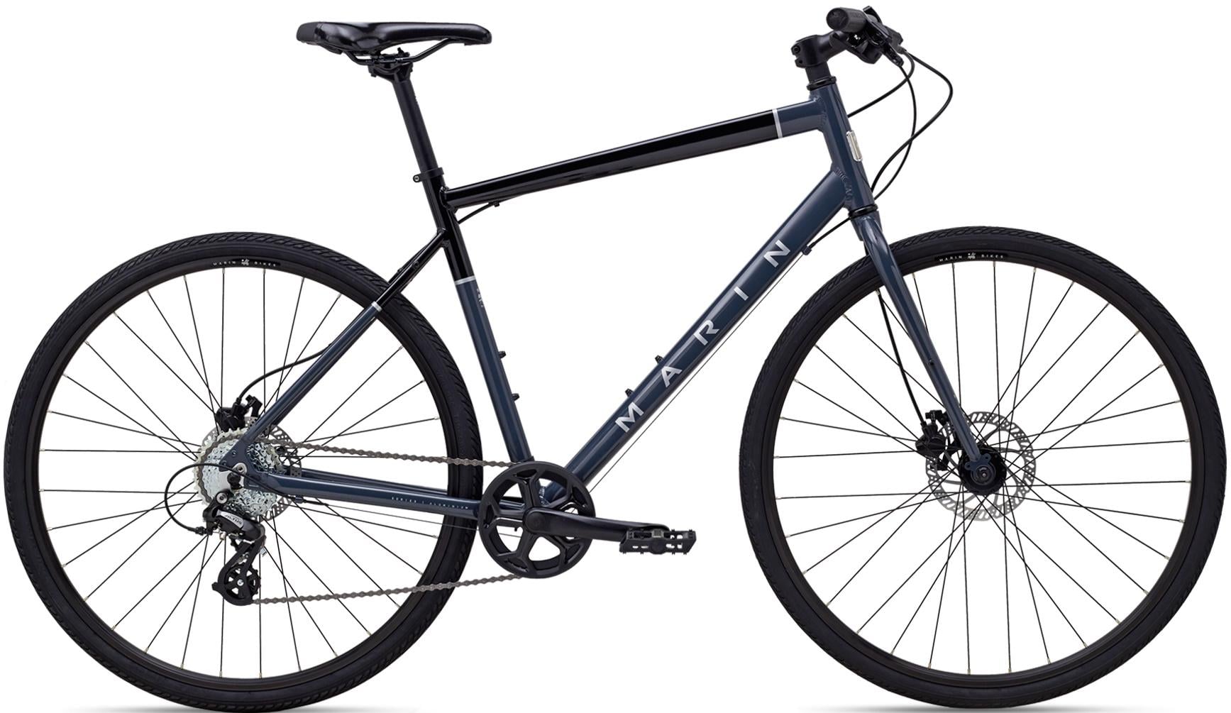 Велосипед MariN 28" PRESIDIO 1 рама S Gloss Black/Grey (A3)