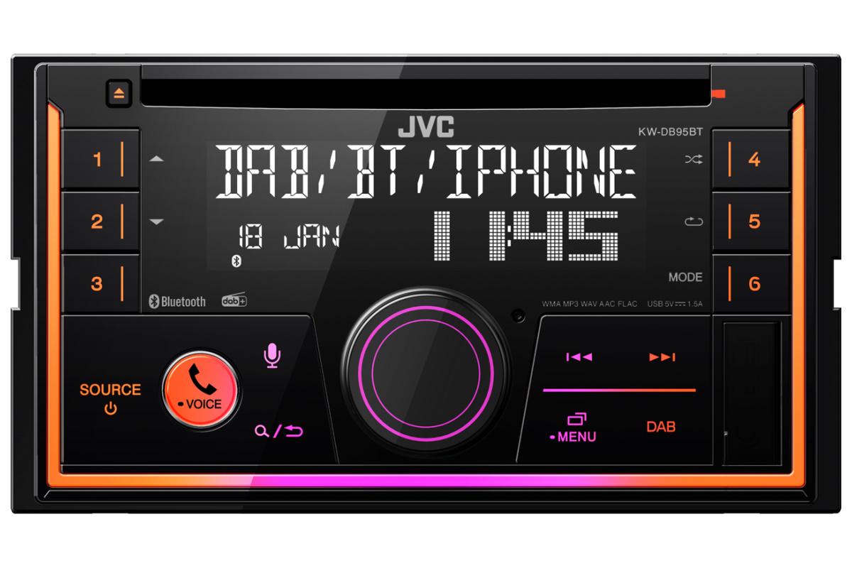Автомагнитола JVC KW-DB95BT (23340)