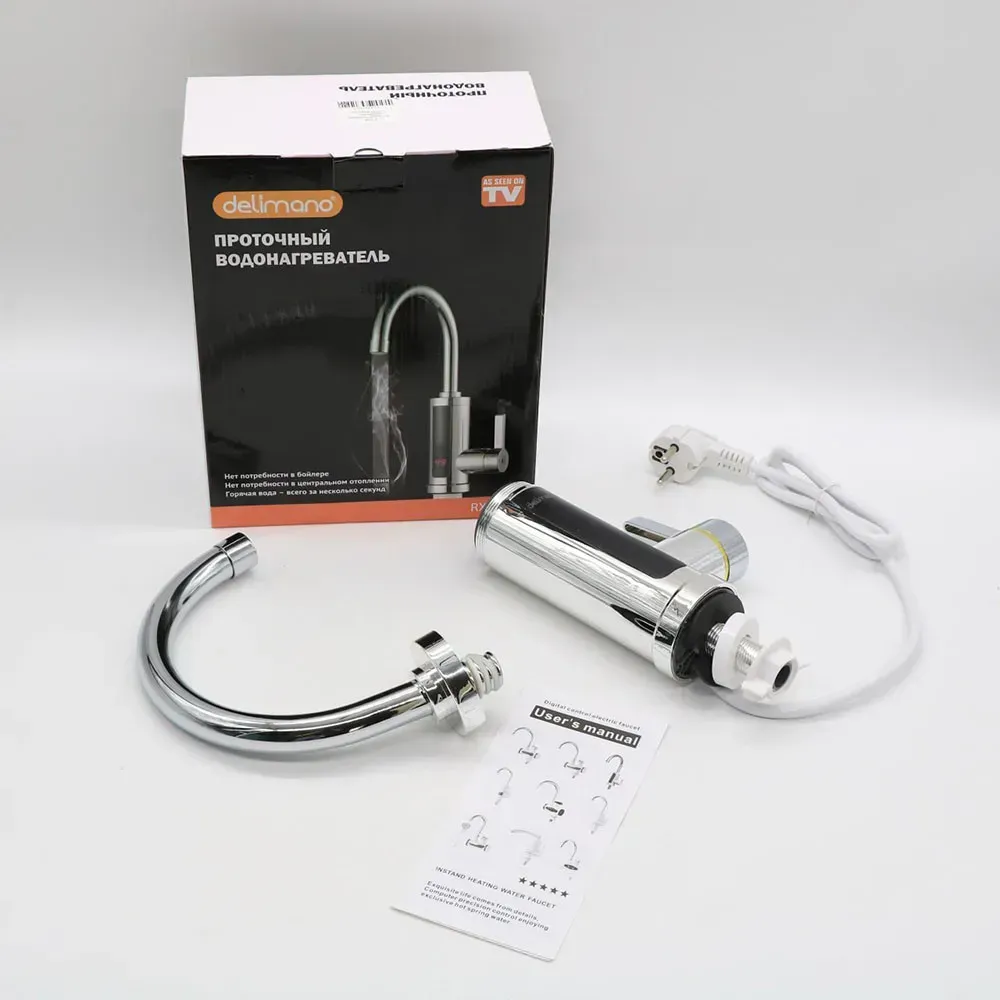 Водонагреватель проточный на кран RX-011 с дисплеем (30658615) - фото 10 Водонагреватель проточный на кран RX-011 с дисплеем (30658615) - фото 10