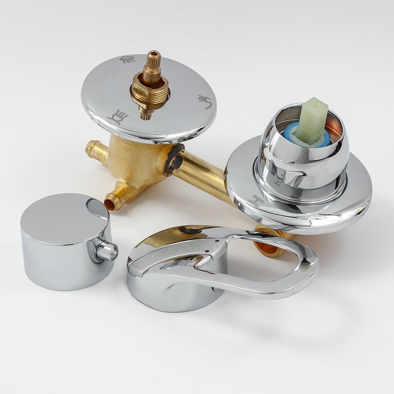 Змішувач для душової кабіни/гідробоксу S3-10 на 3 положення (26325155) - фото 5