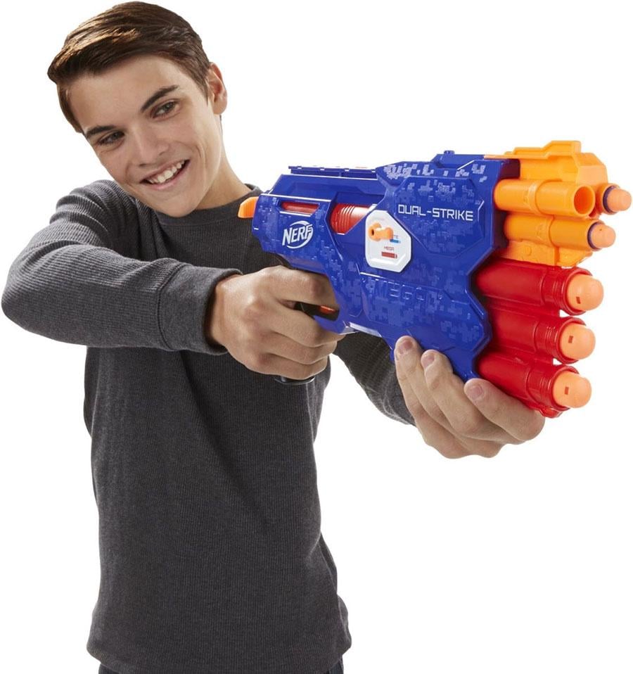Бластер Nerf Elite Dual-Strike (B4619) - фото 6